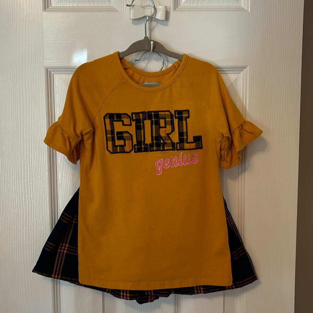 Toddler Girls Garanimals Preppy Girl Genius Skirt Outfit